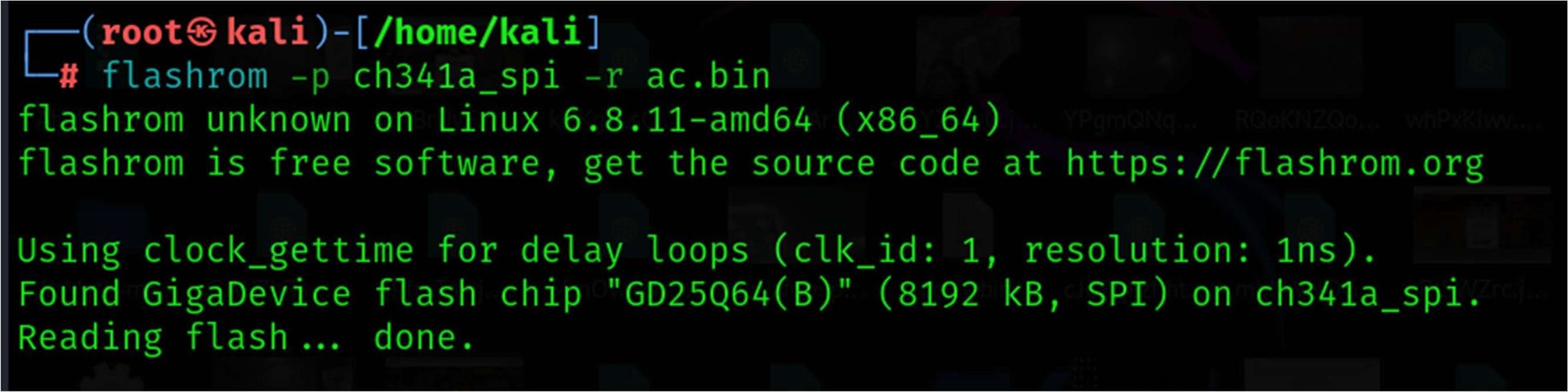 IoT VAPT risk justification table: Physical attack vector, Medium overall severity for flash memory extraction finding
