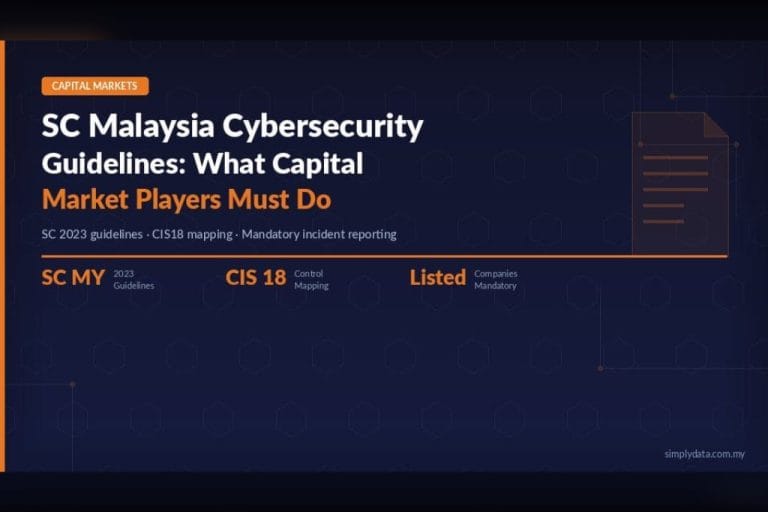 SC Malaysia Cybersecurity Guidelines: What Capital Market Players Must Do in 2026