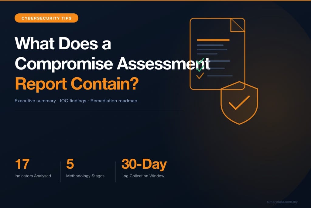 what does a compromise assessment report contain 1 1024x683