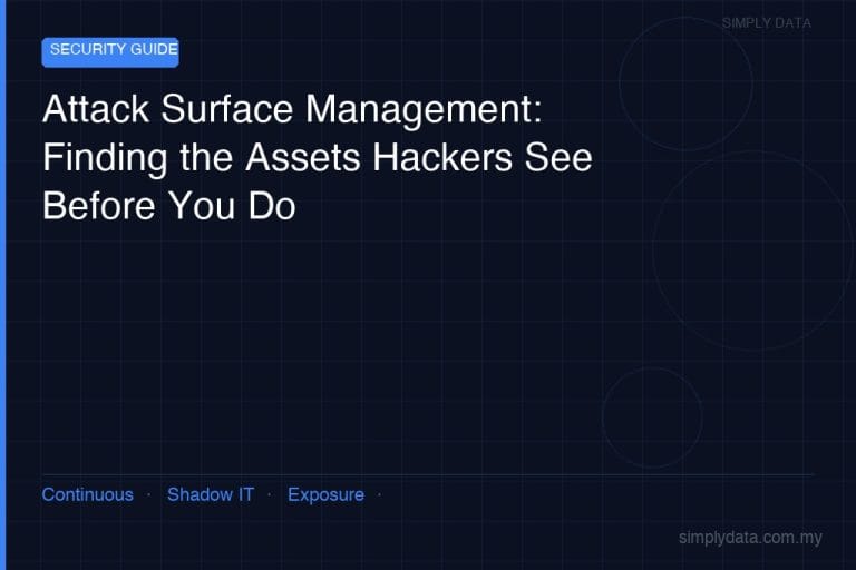 Attack Surface Management: Finding the Assets Hackers See Before You Do