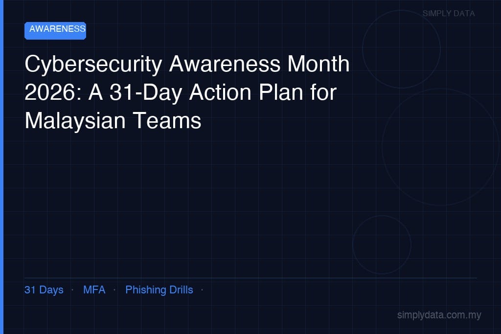 cybersecurity awareness month 2026 malaysia