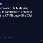 ransomware malaysia critical infrastructure ktmb