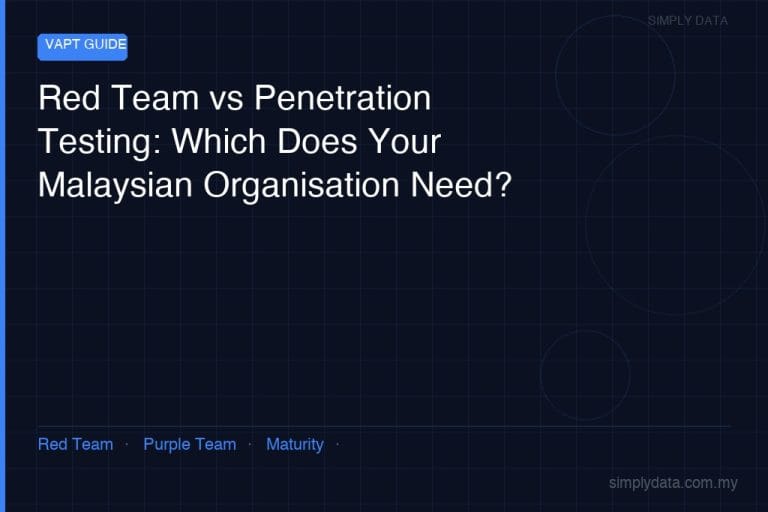 Red Team vs Penetration Testing: Which Does Your Malaysian Organisation Need?