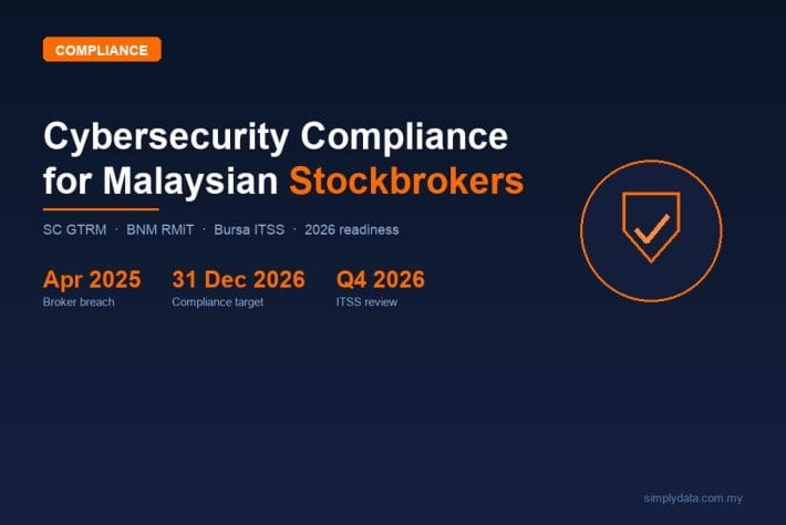 Broker cybersecurity compliance Malaysia — 2026 readiness guide for stockbrokers