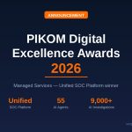 PIKOM Digital Excellence Awards 2026 Unified SOC Platform winner announcement by Simply Data